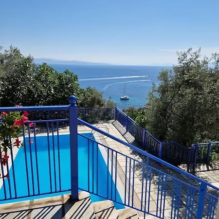 Panorama With Pool And Access