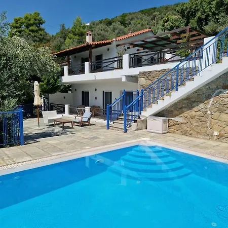 Villa Panorama With Pool And Access Kanapitsa (Skiathos)
