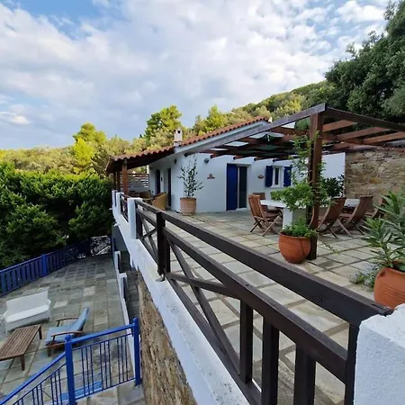 Panorama With Pool And Access * Kanapitsa (Skiathos)